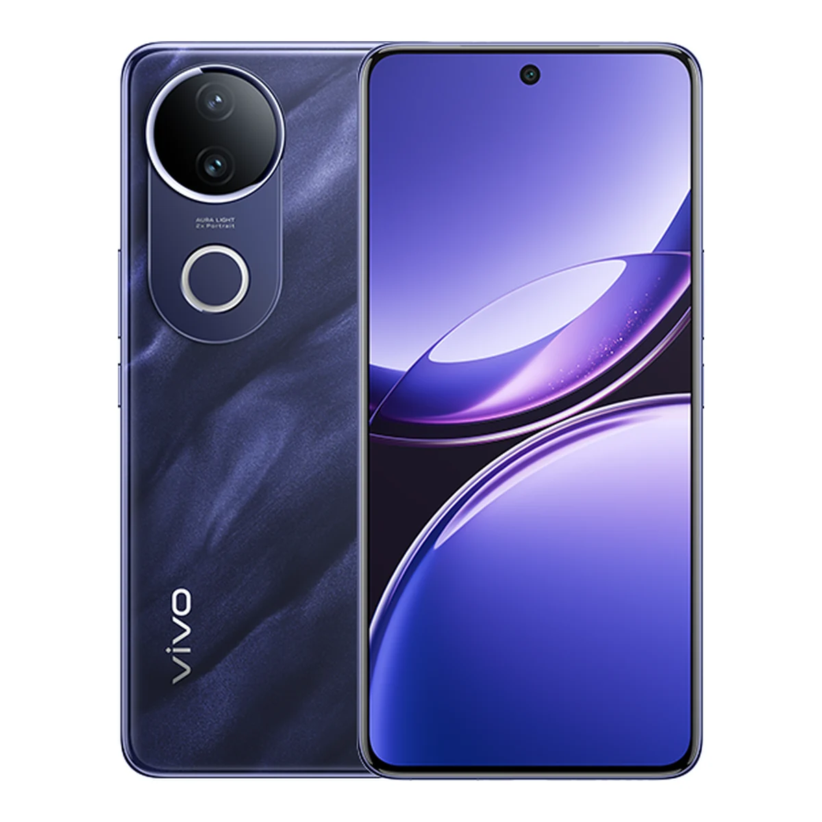 vivo V50e, front and back