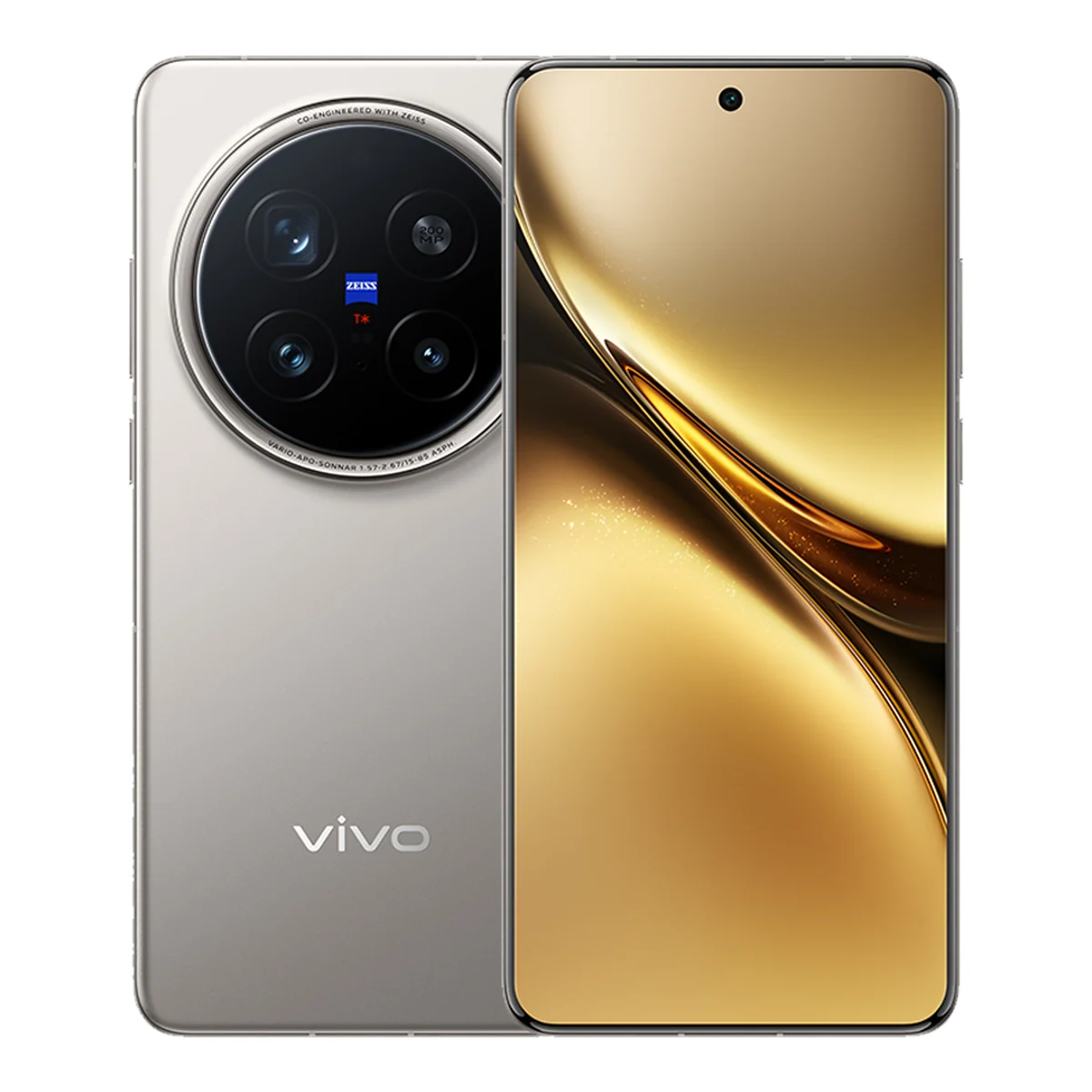 vivo X200 Pro, front and back