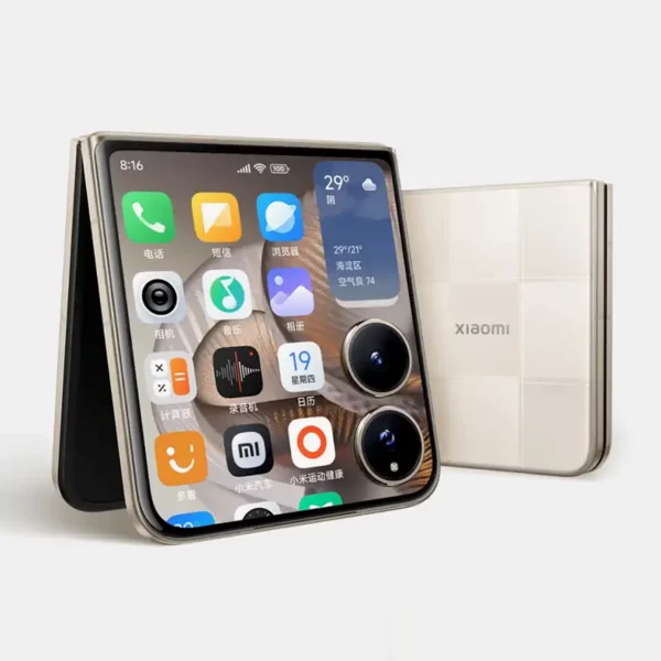 Xiaomi Mix Flip 2 angled view